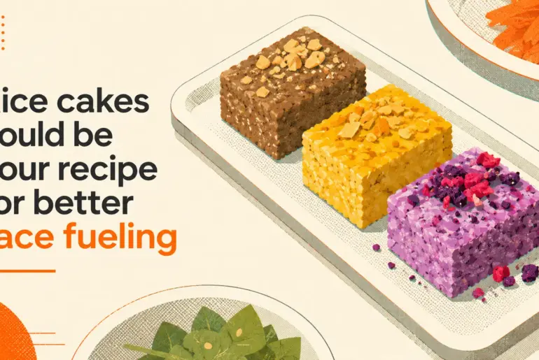 Rice cakes could be your recipe for better race fueling