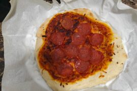 First try vs second try pizza