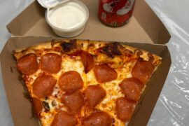 Some of the pizzas I got from the shop next to my work