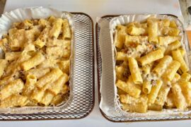 Tortiglioni al forno con ragù bianco 🍝🍝🍝