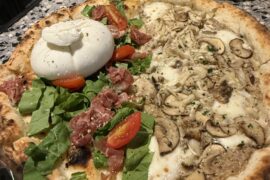Some pizza from my trip to Saigon
