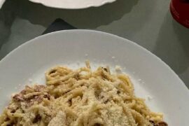 Pasta carbonara