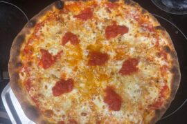 Beer pizza dough pizza