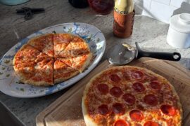 Cast iron pies in my new gas oven
