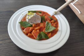 Cavatelli and Romesco Sauce