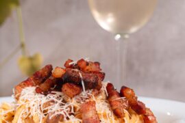 Homemade Spaghetti alla Gricia