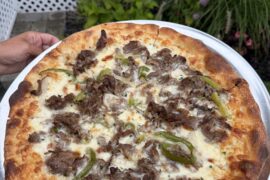 Cheesesteak Pizza