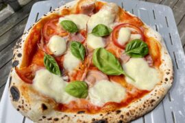 Neapolitan style sourdough pizza