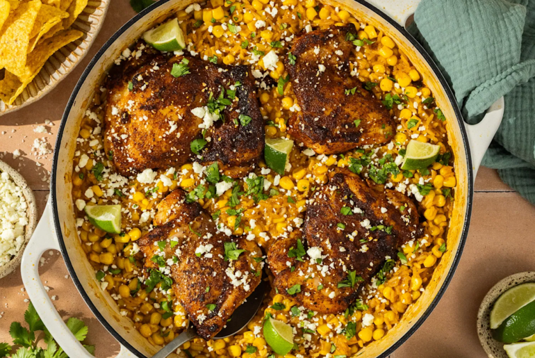 Street-Corn-Inspired Chicken and Rice, Sarai Walker’s “Furious Violet,” and Crested Butte, CO