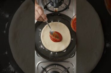 Pizza Parantha | #cookingreels #food #foodlover #asmr #shortvideo #viralshorts