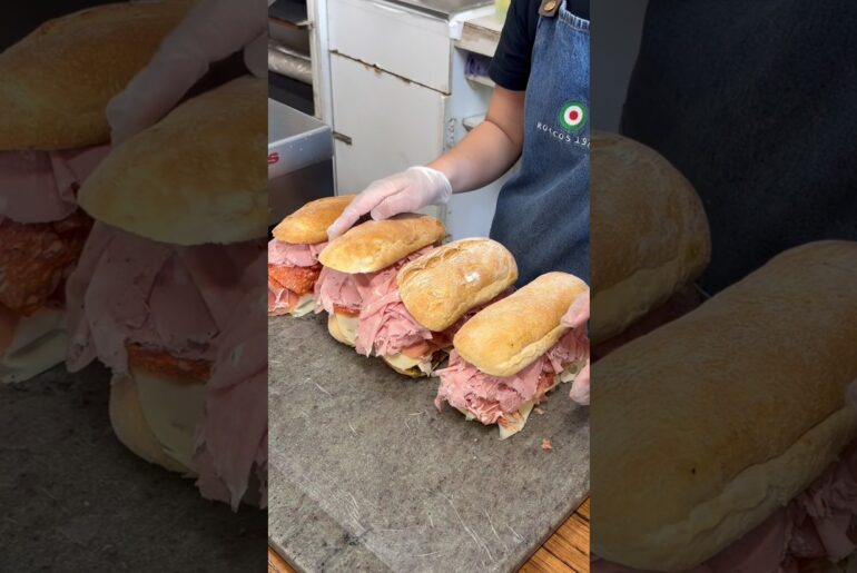 Italian Sandwiches 🇮🇹🥖 #food #chessesandwich #italy #sandwich