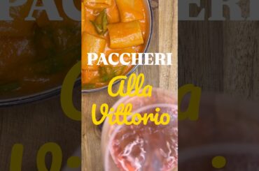 I miei Paccheri alla Vittorio 🍅