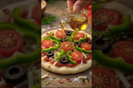 Mini Pizza Recipe 🍕✨ | Tiny Doll Cooking ✨ #shorts #ytshorts #viral #pizza #recipe