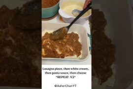 Never make dry lasagnas again #lasagna #food #cooking #asmr