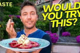 Gino's Ultimate Poached Apple Recipe in Red Wine | Gino's Italian Escape