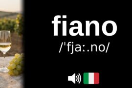 How to pronounce fiano (CORRECTLY!)