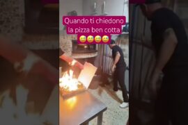 Quando ti chiedono la pizza ben cotta