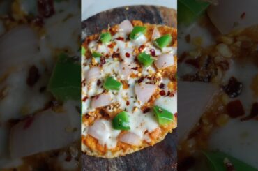 Crispy Roti Pizza in 10 Mins! 🍕 #Shorts #cooking #pizza