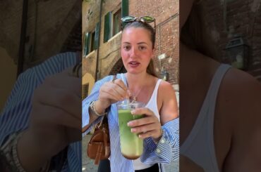 Finding Matcha in Italy 🇮🇹 with Airalo eSIM!  #shorts