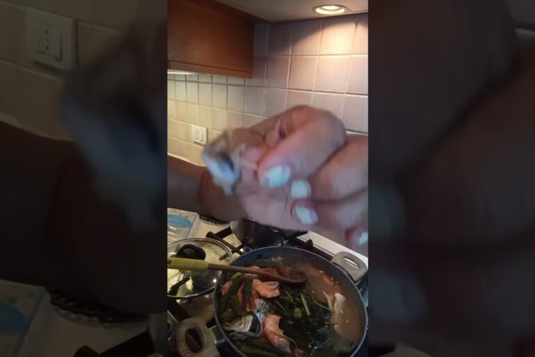 HIGHLIGHTS VIDEO COOKING SEA FOOD SHEELS.🇮🇹 #wh #live #lynitaly #italy