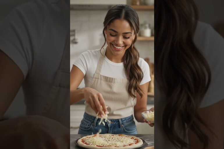Join me as I make pizza  #cooking #aivideo #recipe #viral #ai #animation #funny #funnyshorts