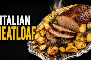 Italian Meatloaf with Roasted Potatoes | My Authentic Family Recipe