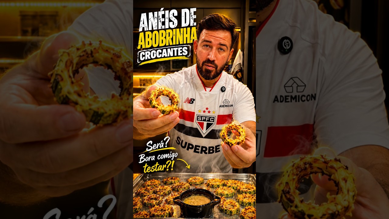 Testei os famosos anéis de abobrinha da internet… será que vale a pena? Testei os famosos anéis de abobrinha da internet… será que vale a pena?