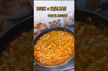 Italian juicy Pasta Recipe in  indian style | How to make soupy pasta | #recipe #cooking #reels