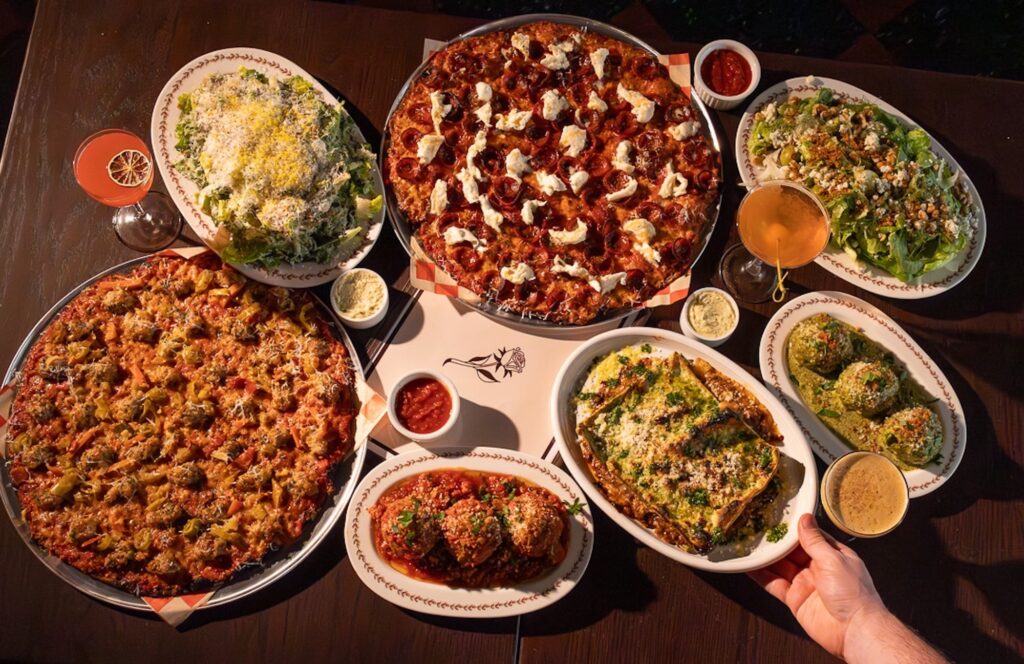 La Merna Serves Chicago-Style Tavern Pizza in a Nostalgic Wood-Paneled Space