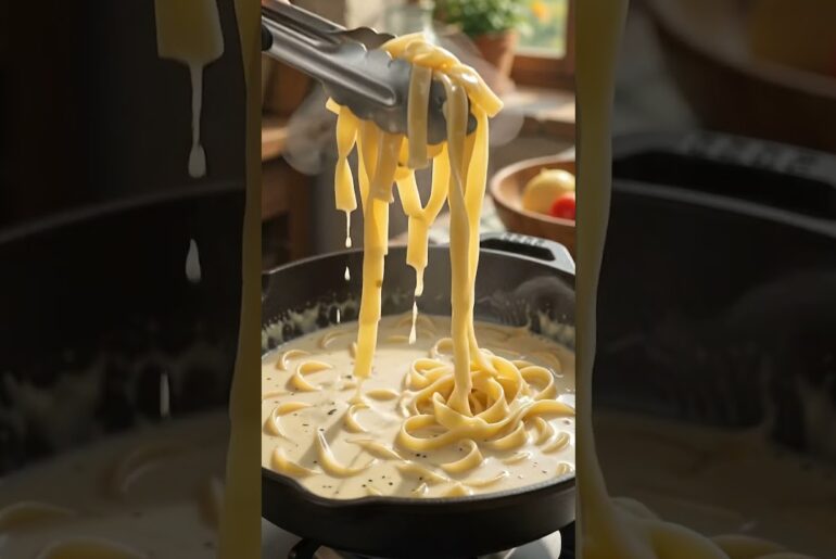creamy truffle pasta