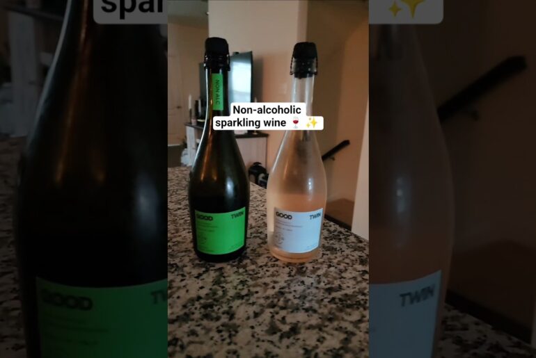 Good Twin Non-alcoholic Sparkling Wine 🍷 ✨️