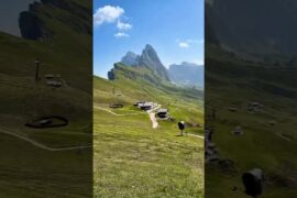 😱 What I Ate at the Most Beautiful Restaurant in the World 😍🏔️ | Dolomites 🇮🇹