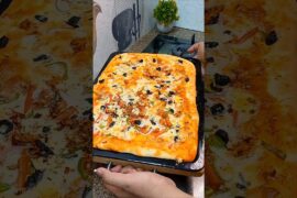 Chicken Pizza Recipe | Pizza Dough Recipe #ChickenPizza #PizzaRecipe #EasyRecipe #CrispyPizza