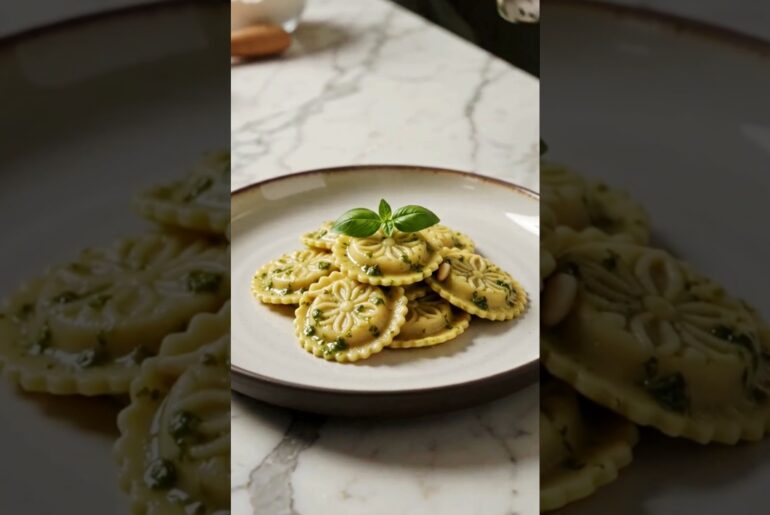 Corzetti Pasta ASMR 😋😍
