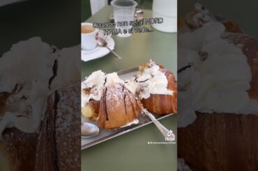 🥐COLAZIONE in CENTRO ITALIA #cornetto #italy #croissant #food #shorts #chiaraemarco #youtubeshorts