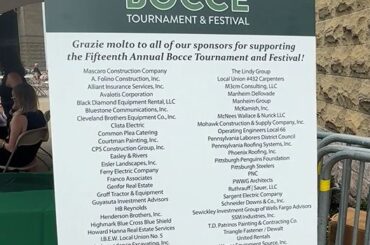 Bocce, Italian food and community spirit fill Acrisure Stadium plaza