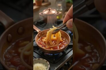 Tiny Spaghetti Making 🍝 | Miniature Italian Cooking ASMR #shorts