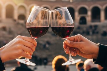 Italian wine “support” to “67 Columns” of the Arena di Verona grows