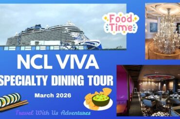 Norwegian Viva Specialty Restaurants Explained | What to Expect & Full Dining Tour