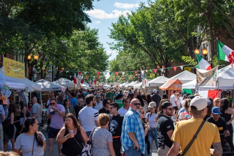 Little Italy is shutting down Taylor Street for its biggest Italian festival in Chicago this weekend