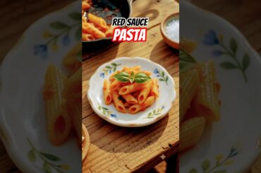 Making Red Sauce Pasta from Scratch! 🍝✨ #shorts #redsausepasta #cooking
