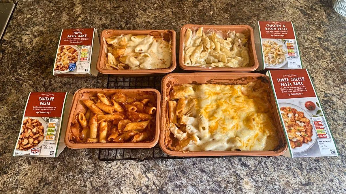 I tried all the Sainsbury’s pasta bake ready meals – only 1 was close to being a 10/10 Wales Online