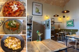 We ate at buzzing new Italian in stunning barn where food was second to none