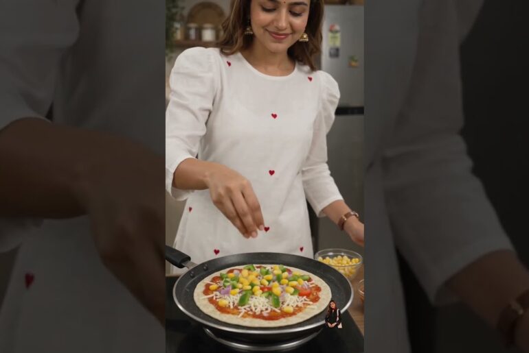 Crispy Cheesy Pizza Tortilla 🌯🧀🍕 | Easy Pizza Tortilla Recipe | Quick Snack #snacks