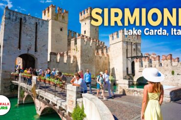 Sirmione 4K Walking Tour — Lake Garda's Peninsula Town, Italy 🇮🇹