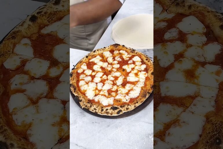 pizza margherita 🍕🇮🇹🔥 #pizza #cooking #chef #shorts
