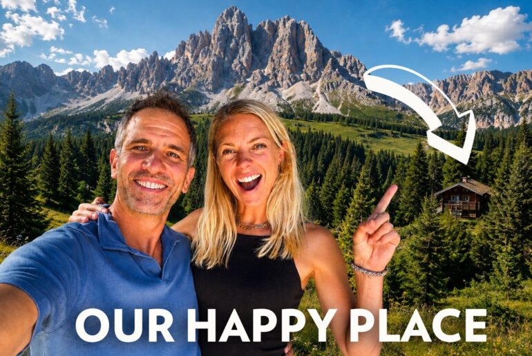 We're back at our TINY HOME in the ALPS