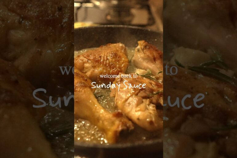 Sunday Sauce: Pollo Caciatora