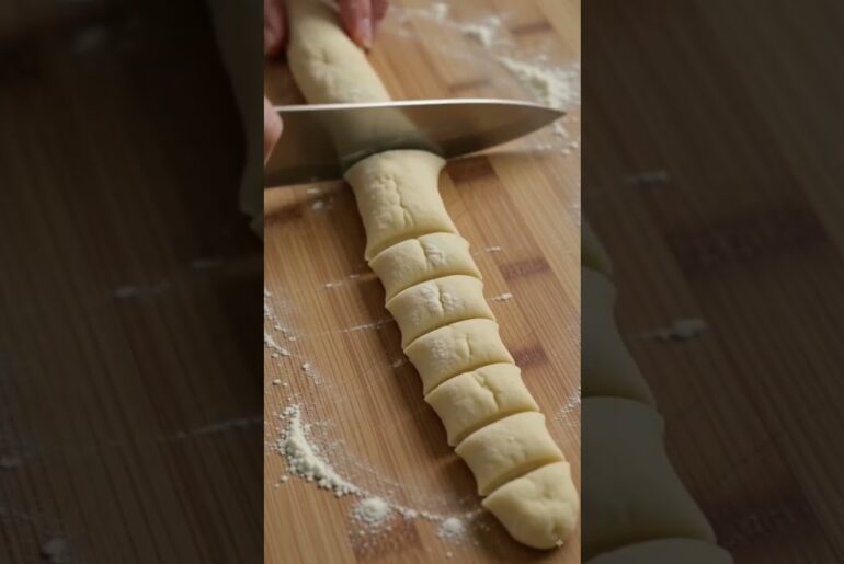 Creamy Italian Gnocchi Recipe | Easy Homemade Gnocchi #Shorts