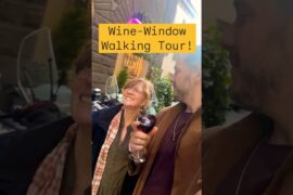 We didn't ecpect to LOVE the Florence wine windows so much...